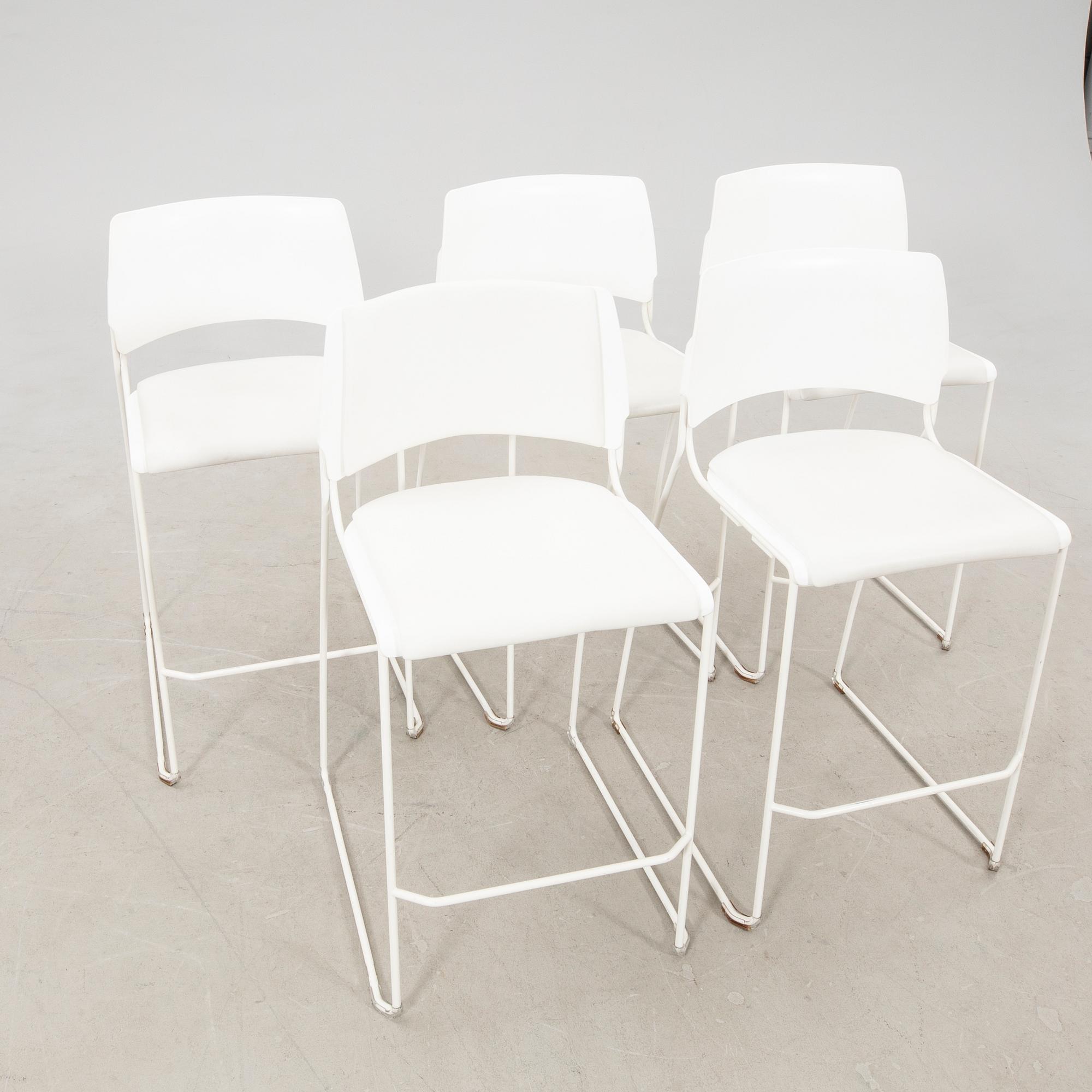 Bar stools, 5 pcs "Ados" Akaba.