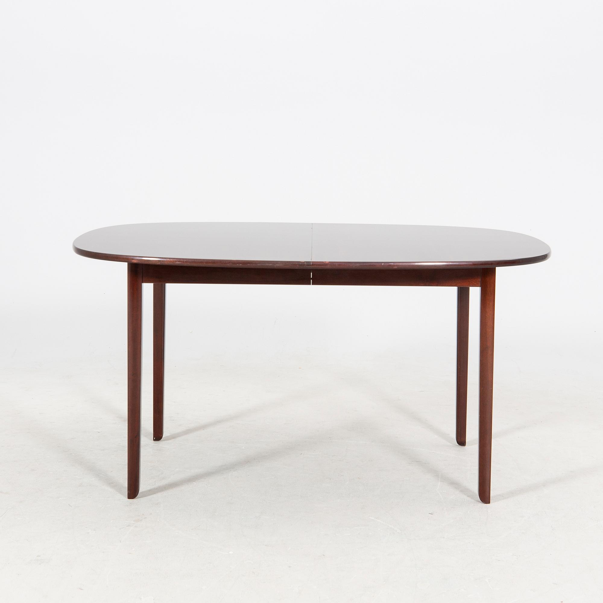 Ole Wanscher, matbord "Rungstedlund" för  P Jeppesen Danmark 1960-tal.