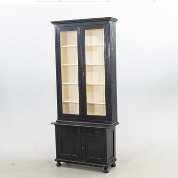 Display cabinet circa 1900.
