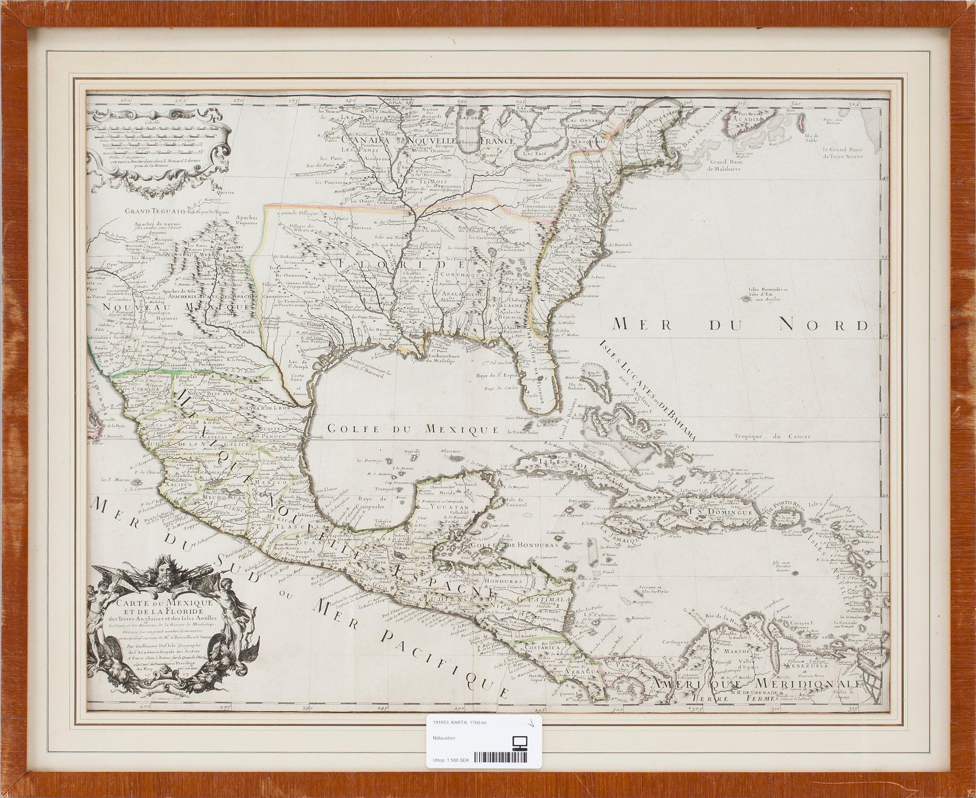 KARTA, 1700-tal.