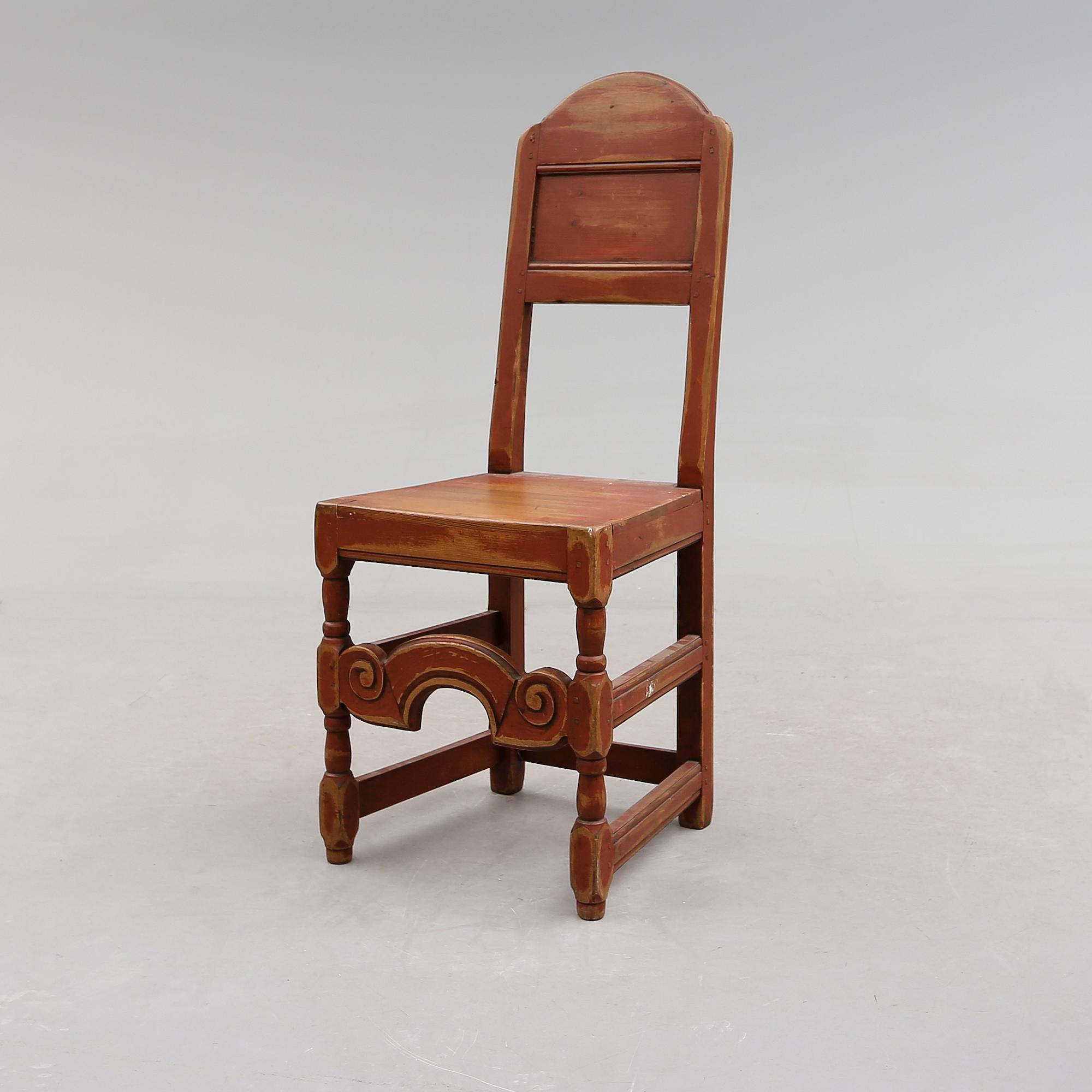 STOL, allmoge, 1700-/1800-tal.