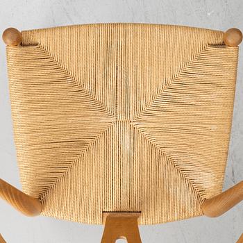 Hans J Wegner, stolar, 10 st, CH-24  "Y-stolen" Carl Hansen & son. Danmark.