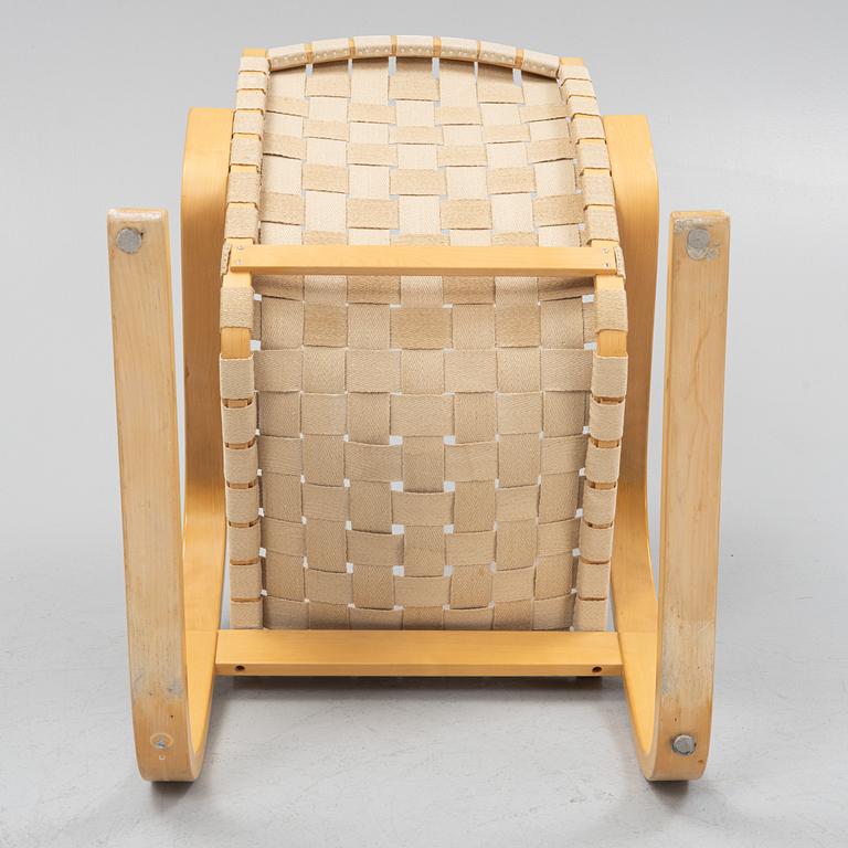 Alvar Aalto, a model 406 armchair, Artek, Finland.