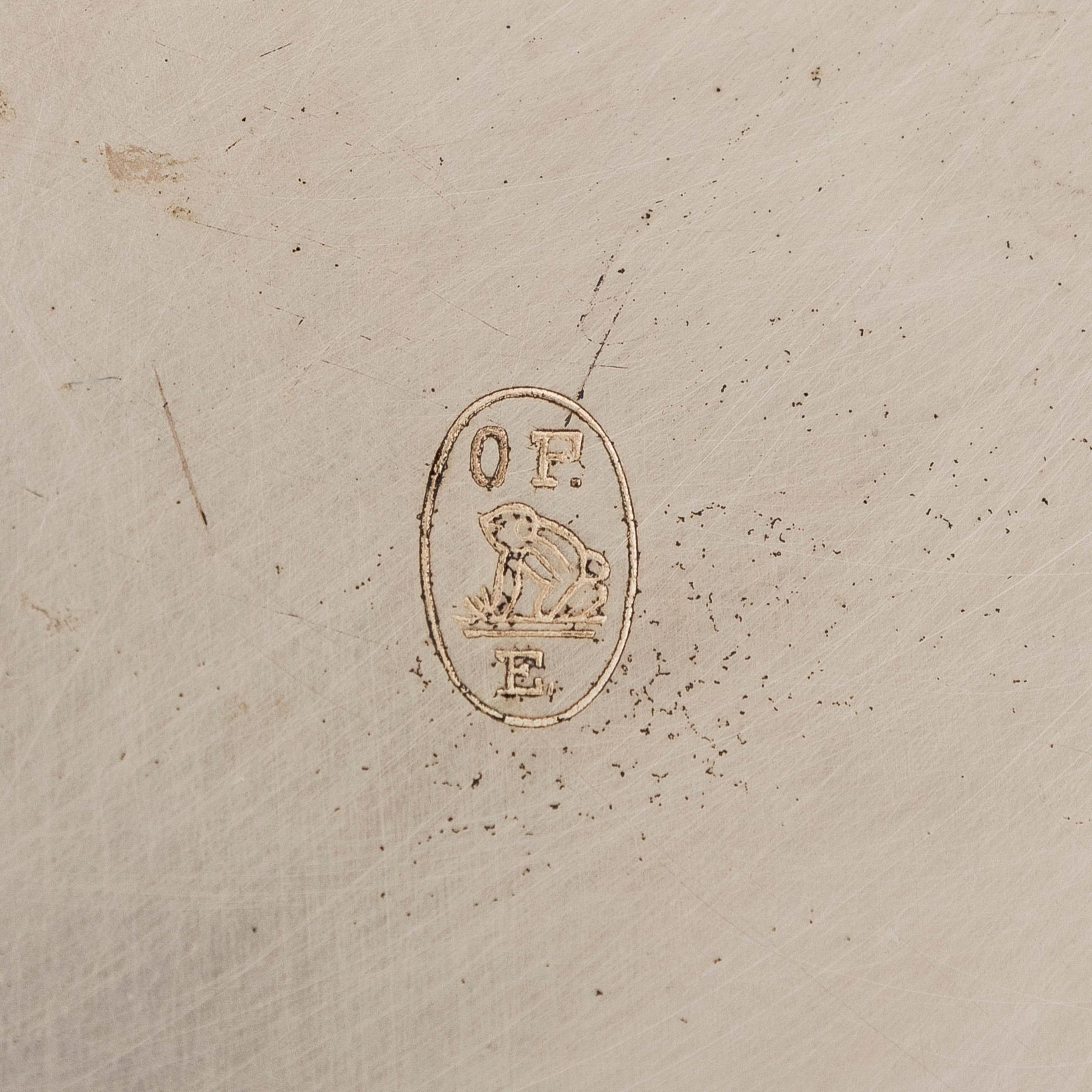 Samppanjajäähdytin, Art deco, Orfèvrerie Francaise, Ranska, 1800 / 1900-lukujen vaihde.