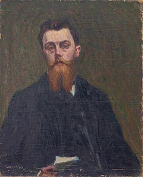 Sigurd Ring, Portrait portrait in half-figure.