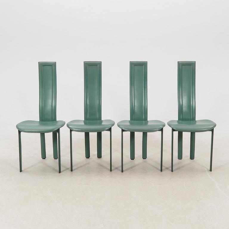 Giorgio Cattelan, chairs, 4 pcs, Italy, 1980s.