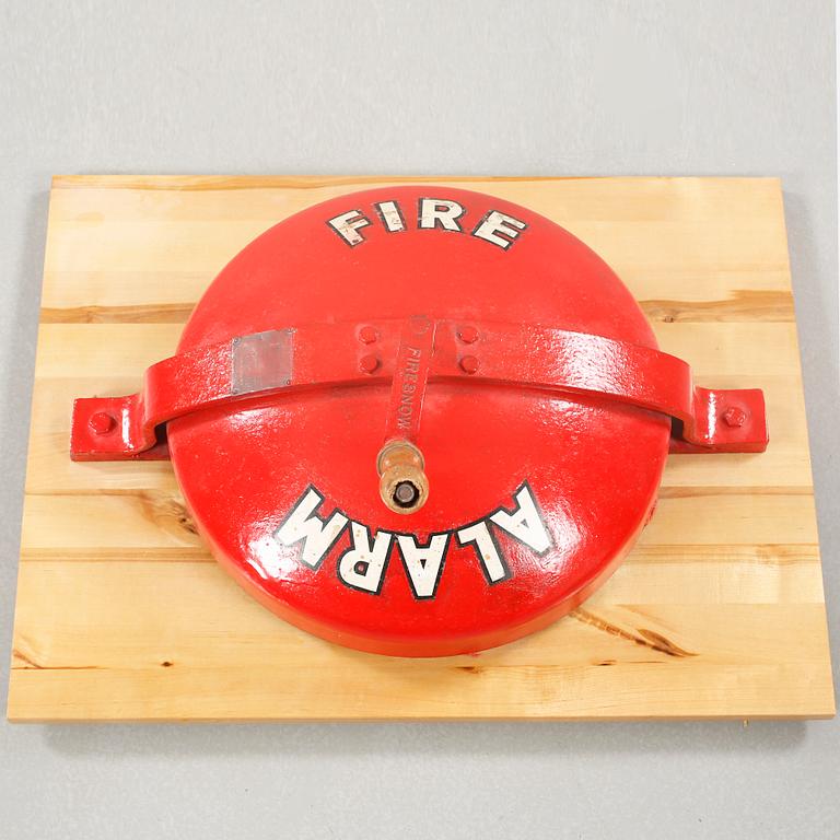 A fire alarm from Firesnow in England, 1950s/60s.