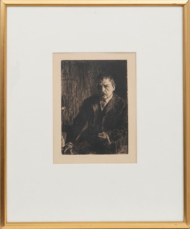 Anders Zorn, Self-Portrait I.