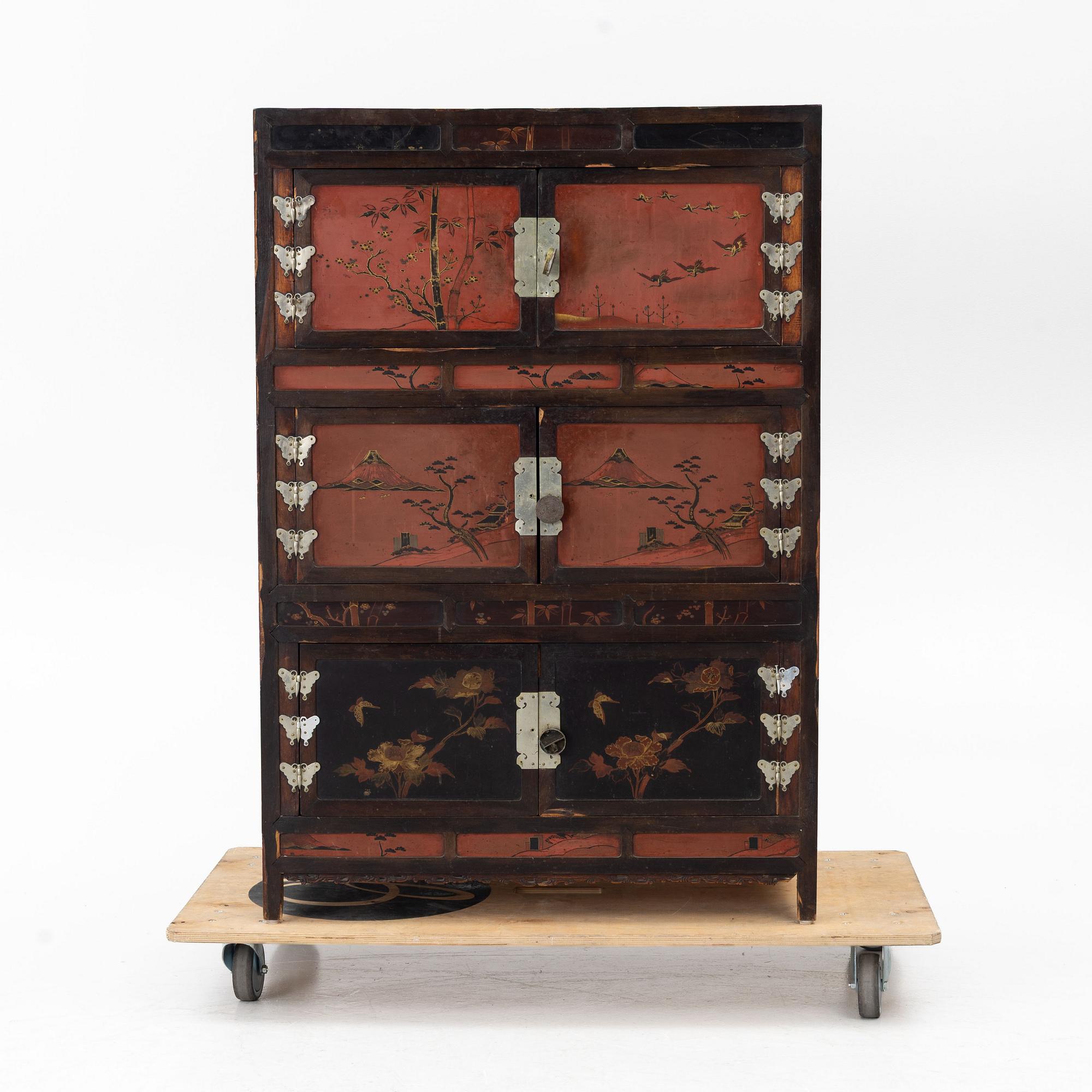 A cabinet, probably Korea, early 20th century.