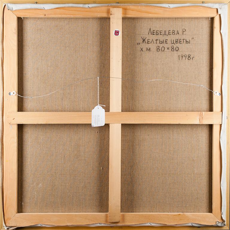 RAISA LEBEDEVA, öljy kankaalle, signeerattu ja päivätty -98.