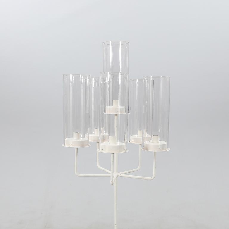 Hans Agne Jacobsson, floor candelabra forged/metal, late 20th century.