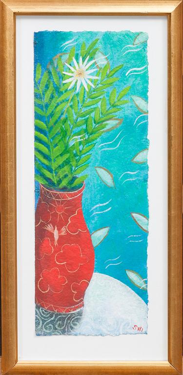 STEFAN IGELSTRÖM, blandteknik, signerad.