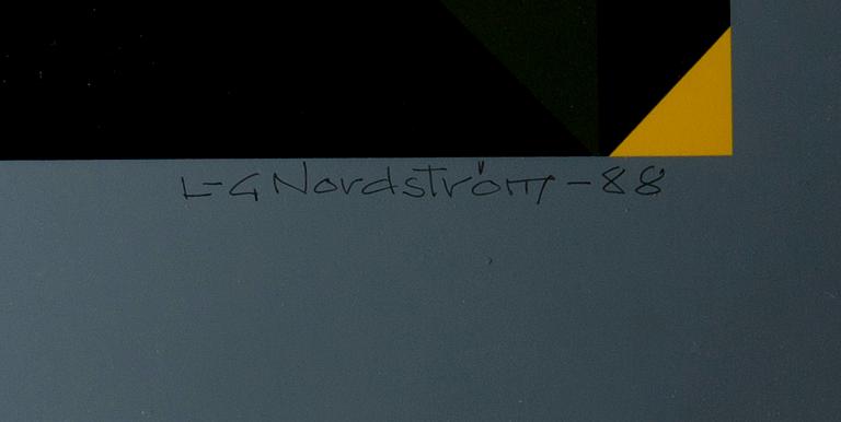 LARS GUNNAR NORDSTRÖM, serigrafi, signerad och daterad -88, numrerad XV/XXV.