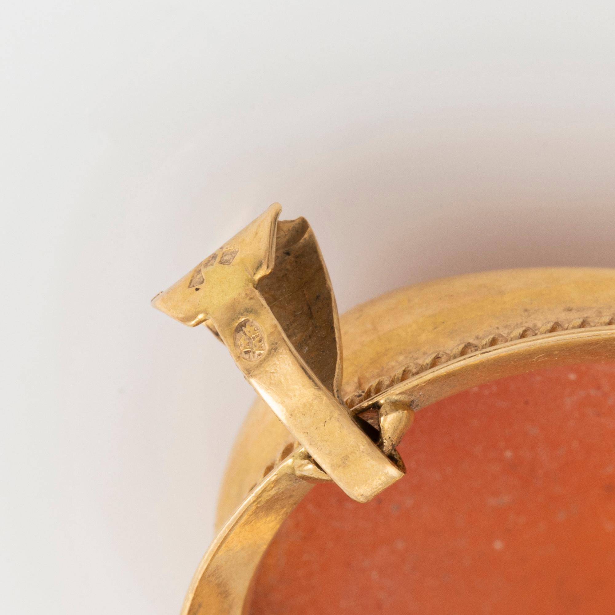 Hänge/brosch och hänge.