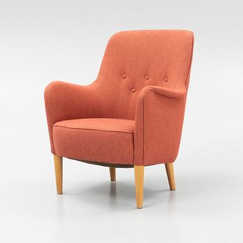 Carl Malmsten, a 'Konsert' easy chair, second part of the 20th Century.