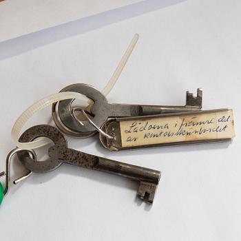 Desk, so-called Partners desk, double-sided, early 20th century.