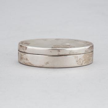 SNUSDOSA, silver, Pehr Olof Bäckström, Gävle, 1818. Vikt ca 53 gram.