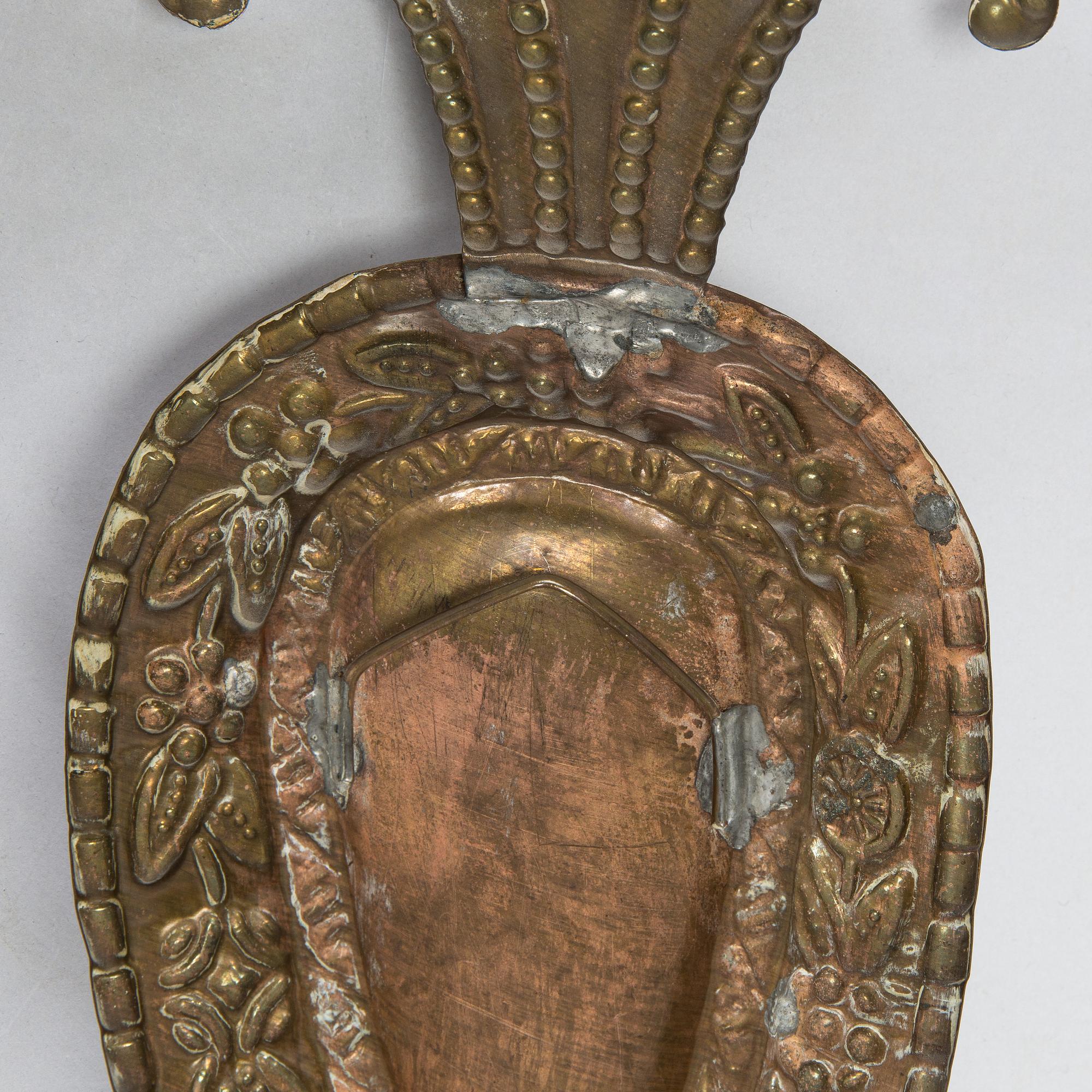 Paavo Tynell, a pair of 1930's wall sconces 'MD 10' for Taito Finland.