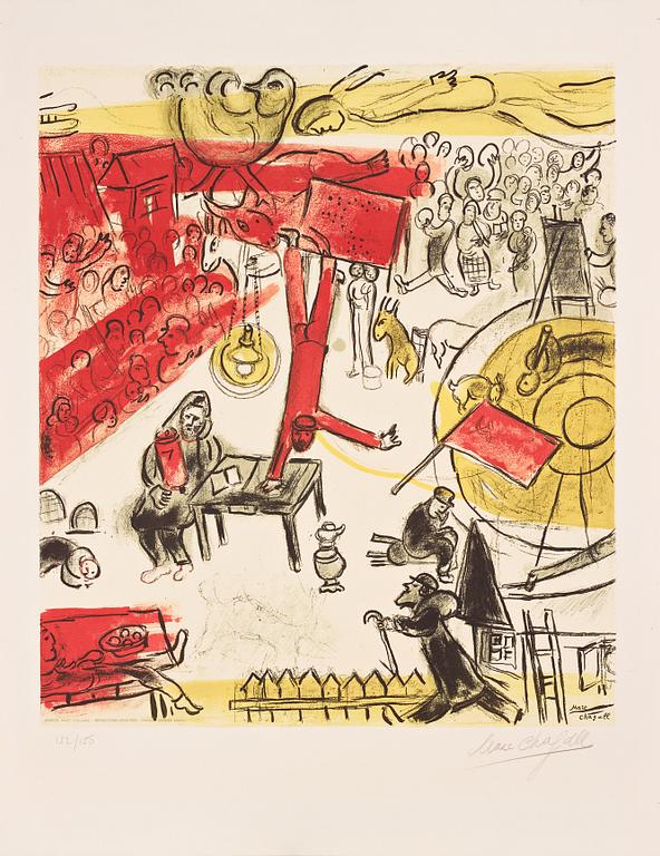 Marc Chagall Efter, "La révolution".