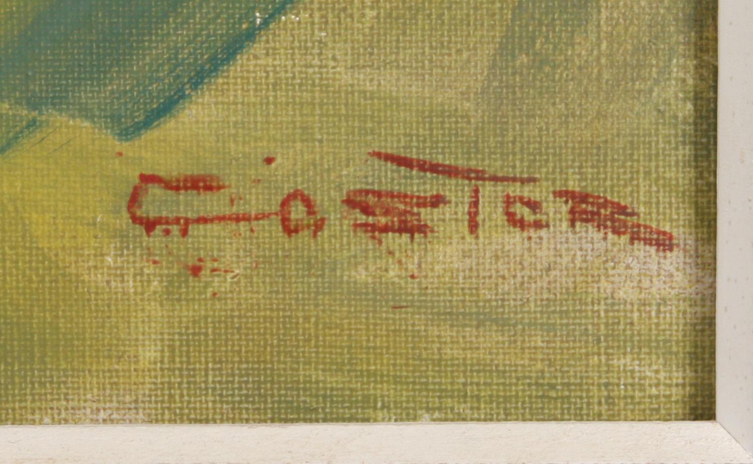 COSTER, NICOLAI, olja på duk, sign.