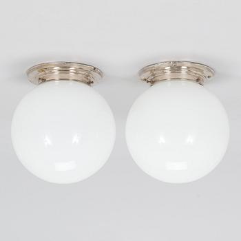 taklampor, 2 st, 1930-tal.