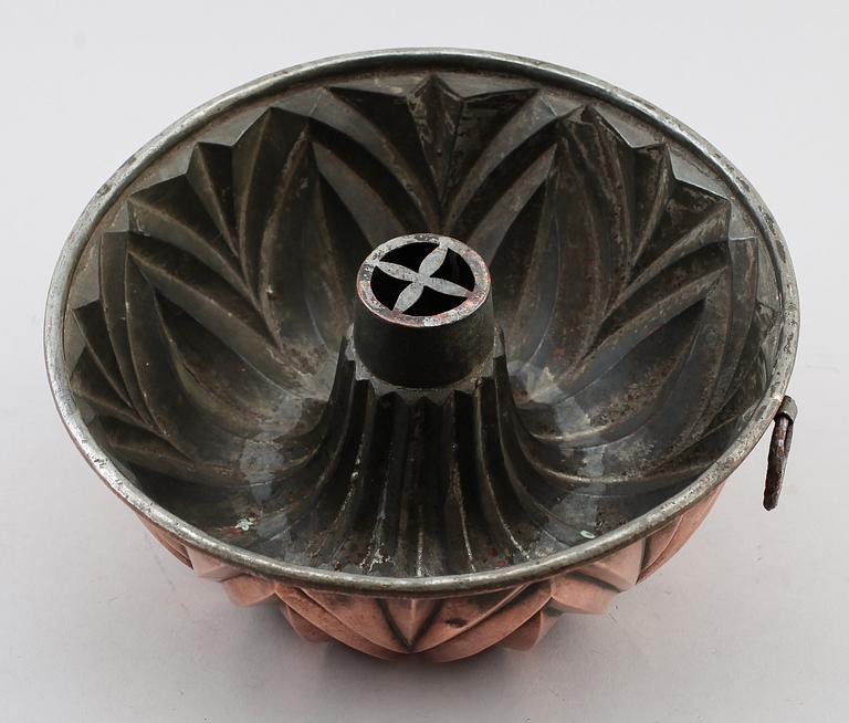 ALADÅBFORM, koppar, 1800-tal.