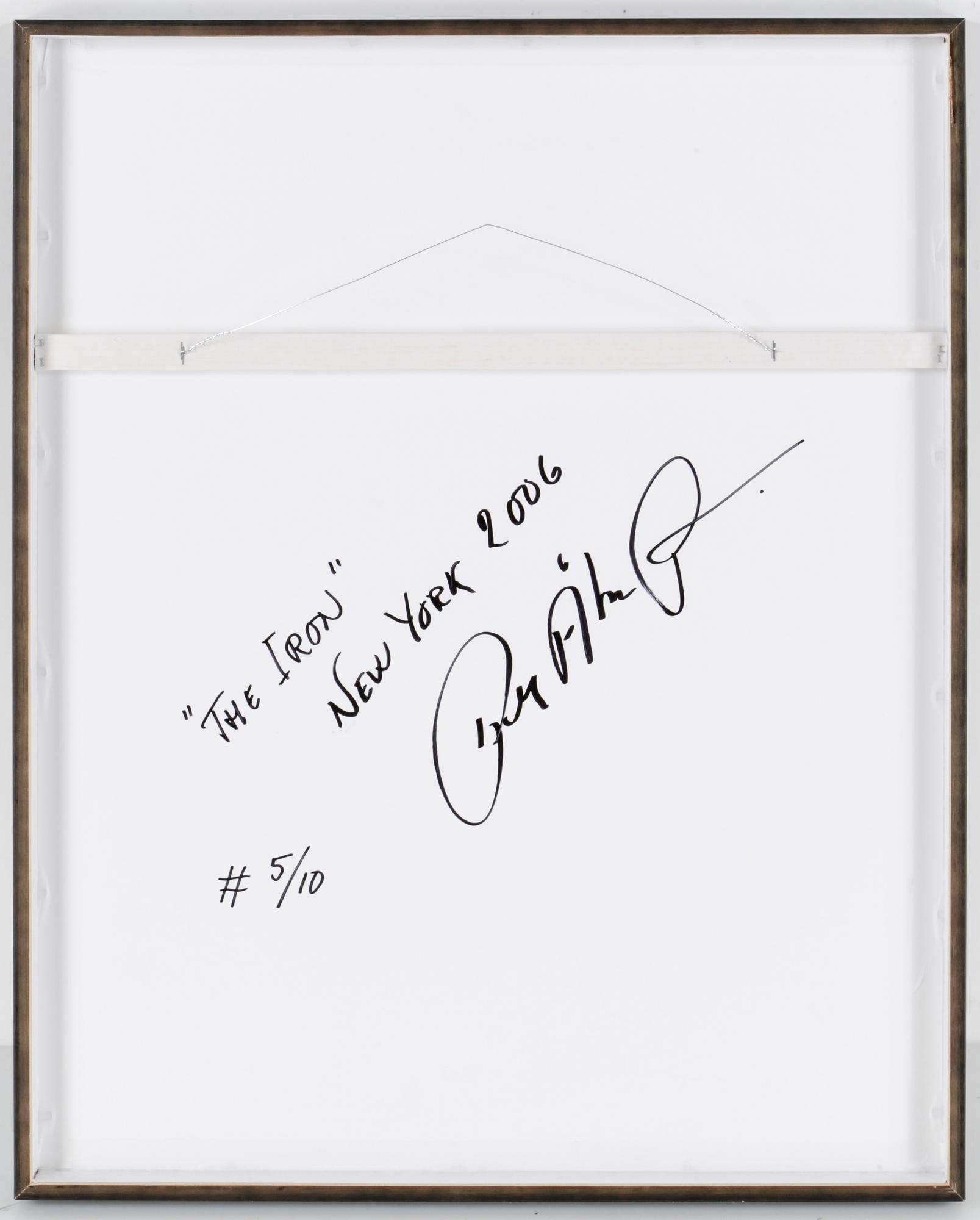 PER ÅKE PERSSON, c-print, signerad och daterad New York 2006, numrerad 5/10.
