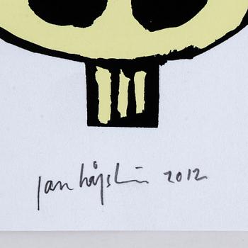 JAN HÅFSTRÖM, silkscreen in colours, 2012, signed 26/100.