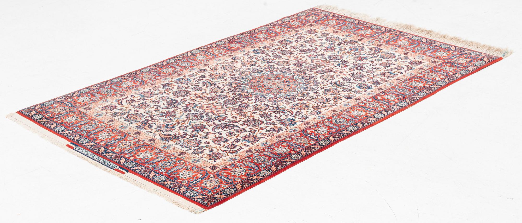 Matta, semiantik Isfahan (Haj Agha Reza) Seirafian, signerad, ca 170 x 105 cm.