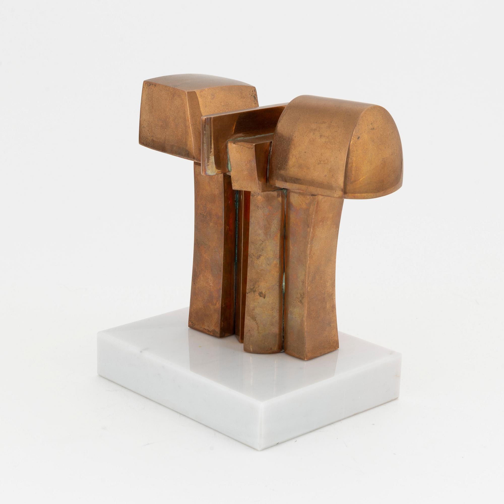 José Luis Sanchez, skulptur, brons, signerad 281/1000.