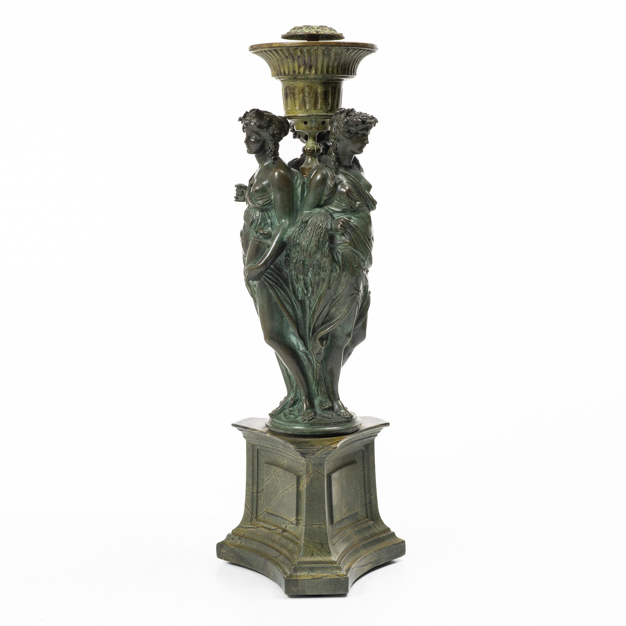 A table ornament, late 19th century.