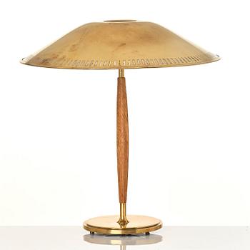 Harald Notini, Table lamp, model "15277", Arvid Böhlmarks Lamp Factory, Stockholm, 1940s.