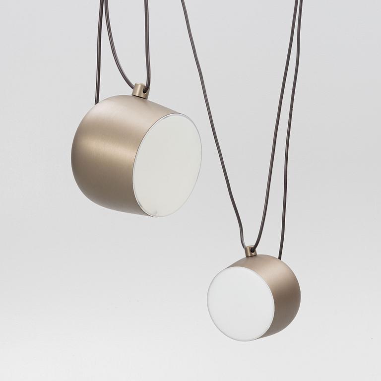 Ronan & Erwan Bouroullec, ceiling lamp, "Rosone Multiplo Aim", Flos, model designed in 2013.