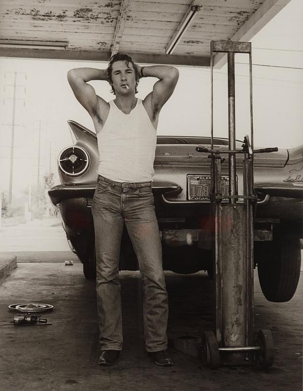 Herb Ritts, "Richard Gere, San Bernardino, 1979".