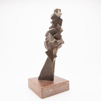 Wolfram Beck, skulptur, brons.