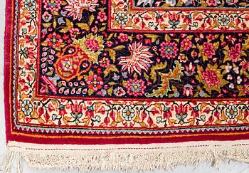 Matto, semi-antique Mashad, ca 224 x 141,5 cm.