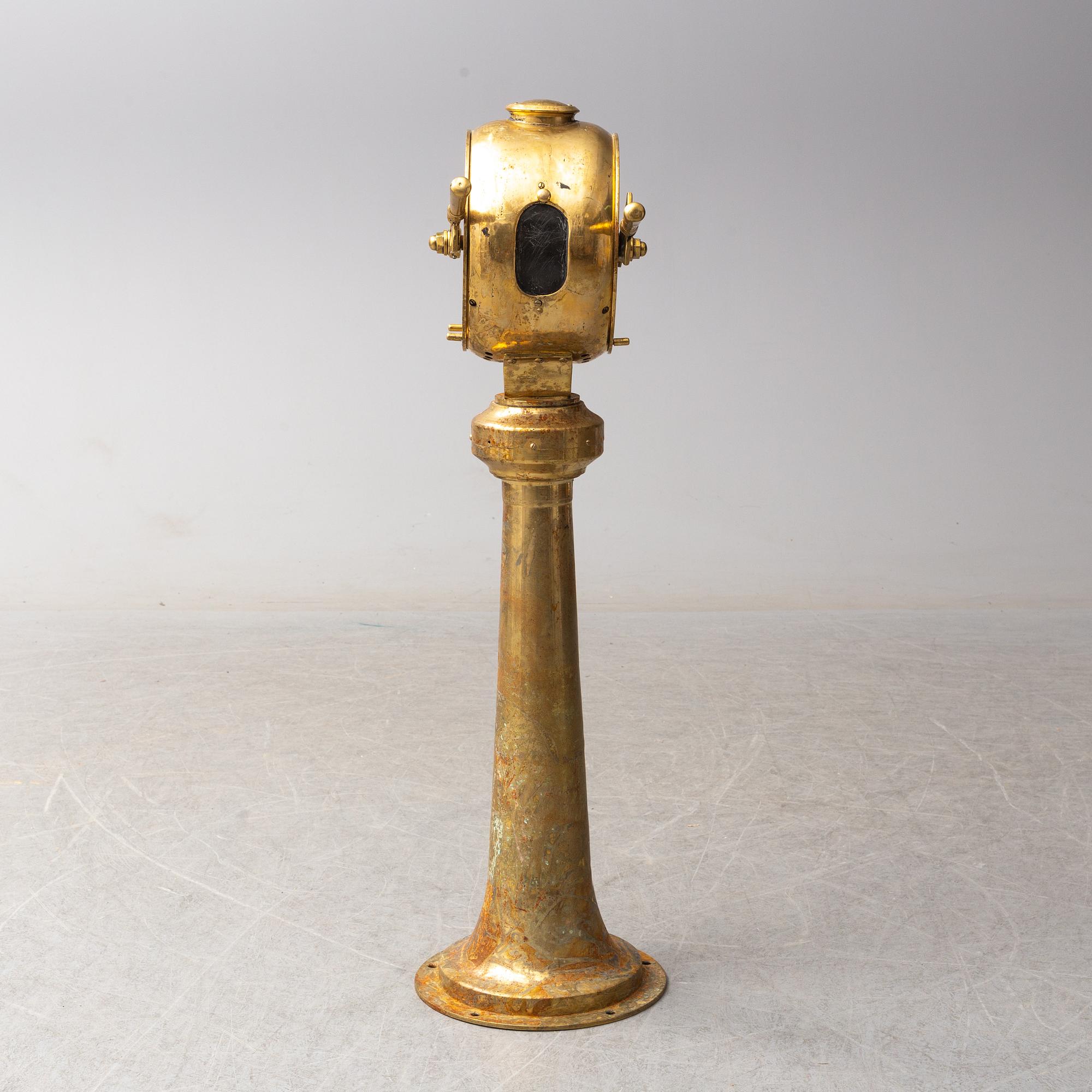 Ship telegraph, marked Chadburn London.