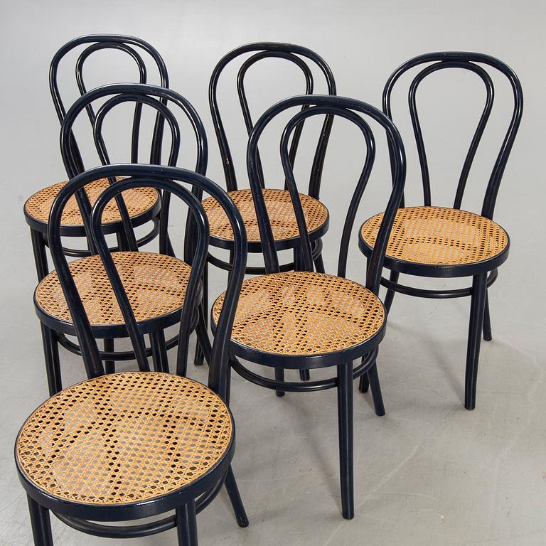 A swt of six chairs mid1900s/second half.