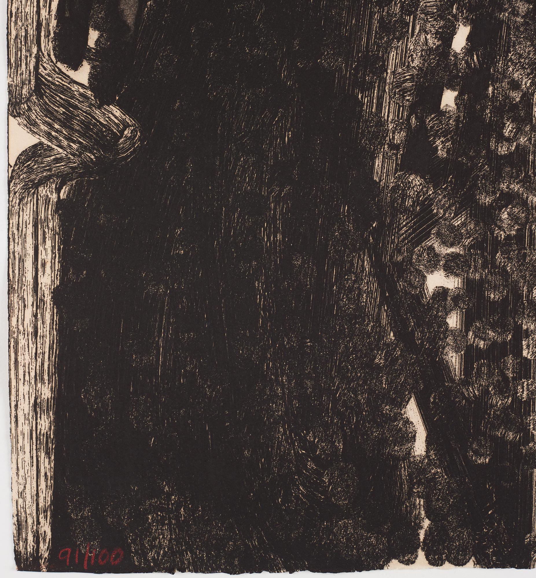 Howard Hodgkin, etsning och akvatint. Signerad och numrerad 91/100. Daterad 1980.