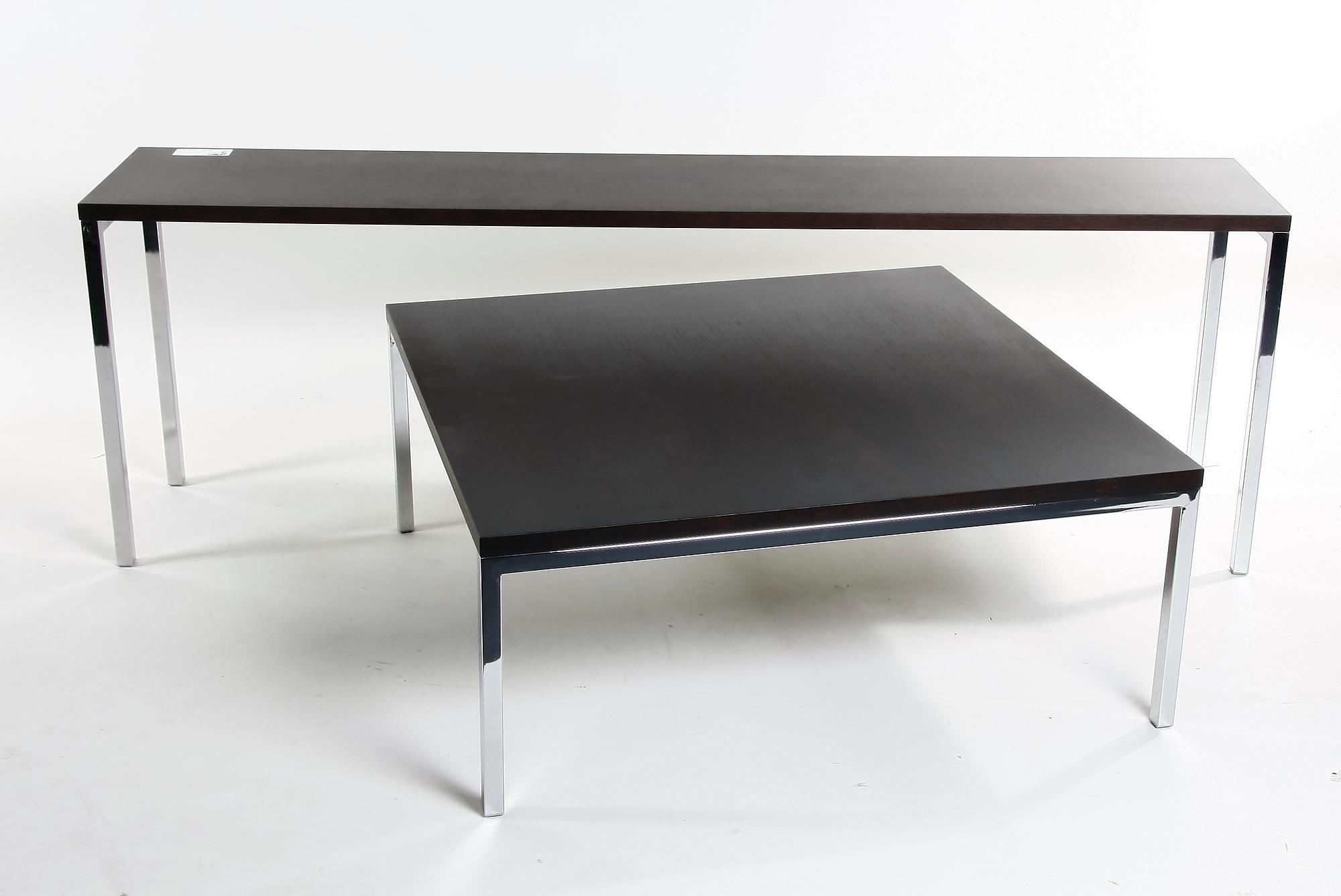 SIDEBOARD samt SOFFBORD. Design Patrizia Moroso, Italien.