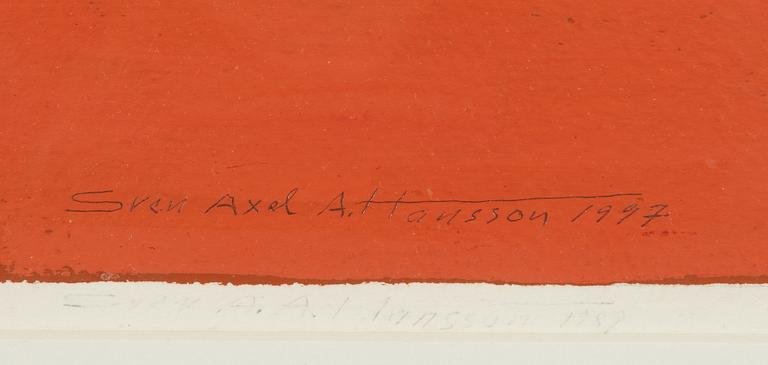 Sven Hansson, Composition in Red.