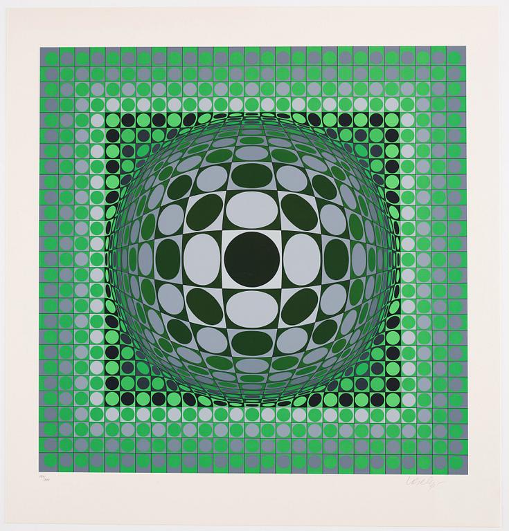 Victor Vasarely, "Louisiana-mappen".