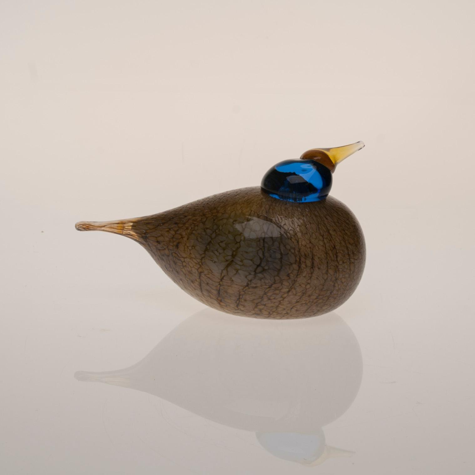 FIGURIN, glas, signerad O. Toikka, Nuutajärvi. I produktion från år 1996.