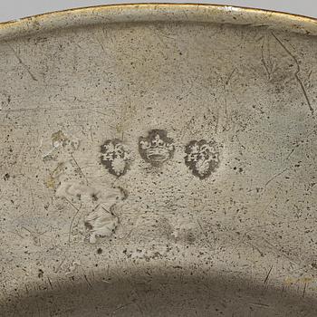 FAT, tenn, Hans Moritz, Stockholm (verksam 1652-1688/89). Barock.