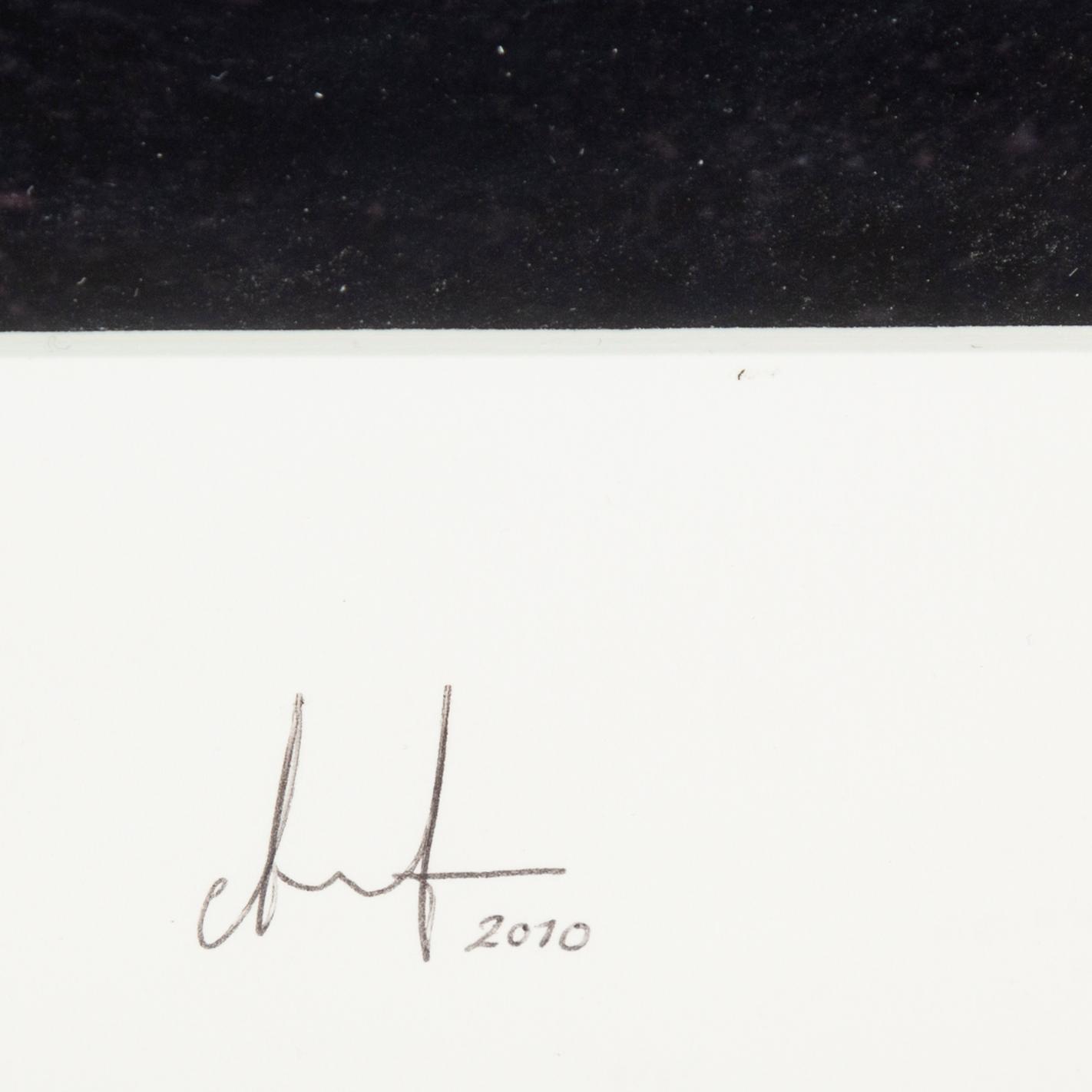 ANNIKA ASCHBERG, c-print, signerad 1/9 och daterad 2010 a tergo.
