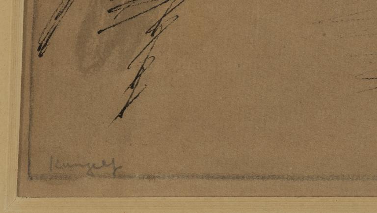 Gösta Sandels, Flanerande par.