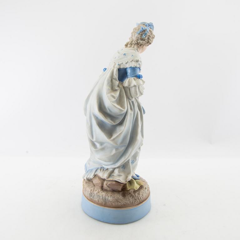 Figure Rudolstadt early 1900s Parian.