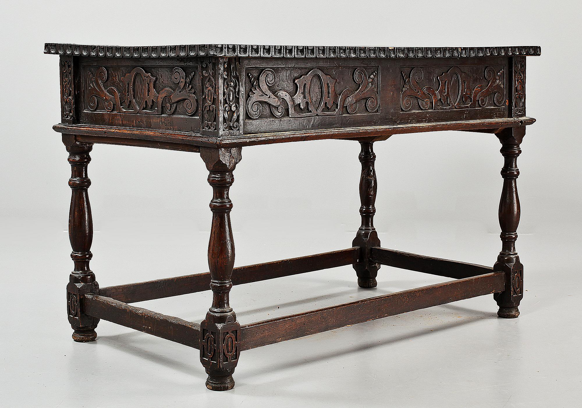 BORD, barock, 1600/1700-tal.