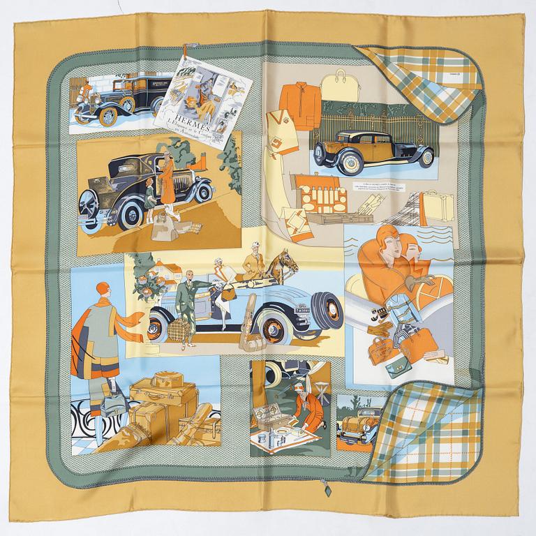 Hermès, scarf, "Elegance and Comfort in Automobiles".