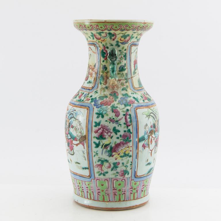 Vas Kina Kanton 1800-talets slut porslin.